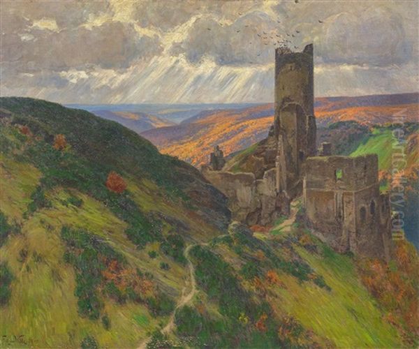 Die Ruine Der Lowenburg In Monreal - view 1