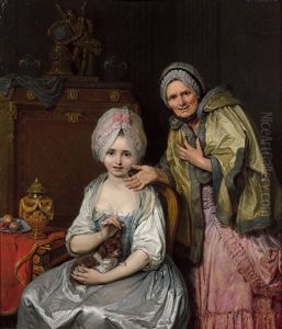 "la Mere Indulgente" Et "les Conseils Maternels" (pair)