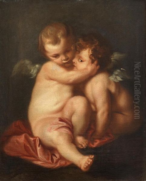 Two Putti - view 1