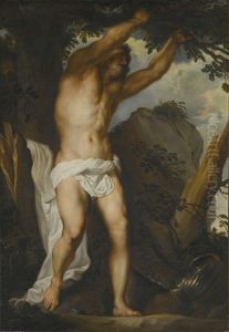 Saint Sebastian by Thomas (Bosschaert) Willeborts
