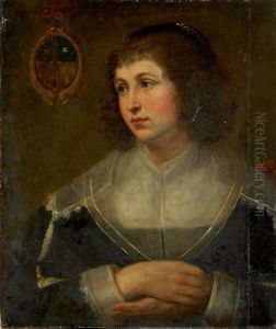 Damenportrat by Thomas (Bosschaert) Willeborts