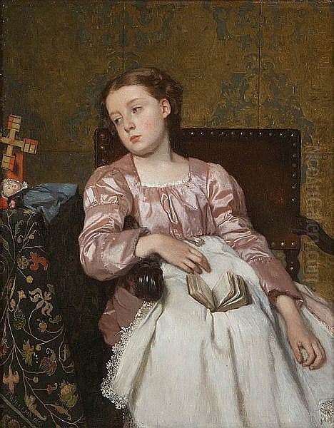 Pensive Girl - view 1