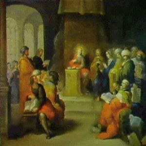 Jesus Parmi Les Docteurs by Anton Willemssens