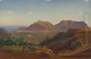 Sizilianische Landschaft Bei Bagheria by Ernst Willers