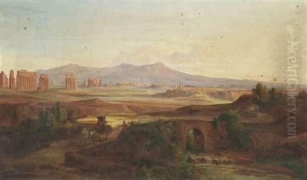 Aquadukt In Der Campagna Di Roma - view 1