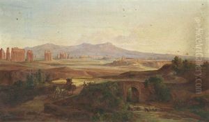 Aquadukt In Der Campagna Di Roma