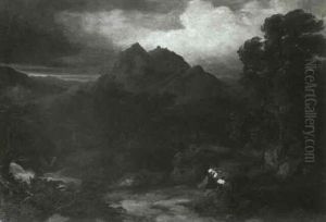 Aufziehendes Gewitter Bei Civitella by Ernst Willers
