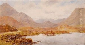 Lake With Mountains In The Distance by Alexander Williams