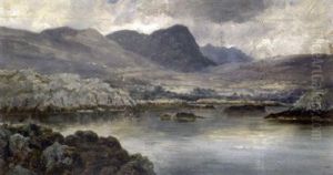 Lake And Mountain Landscape