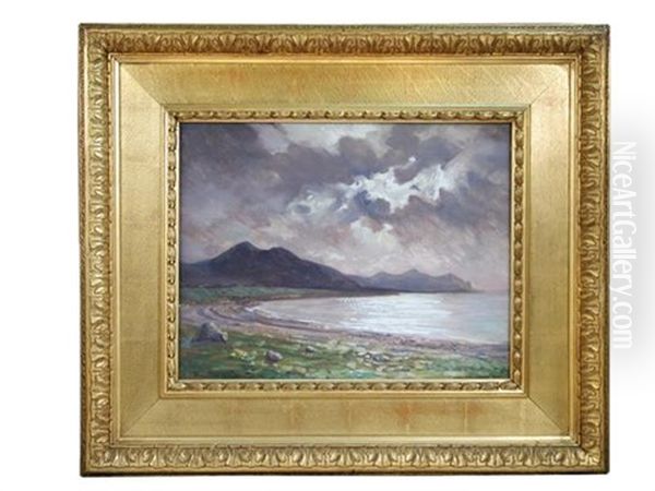 The Lonely Shore - The Eifi Mountains, North Wales - view 1