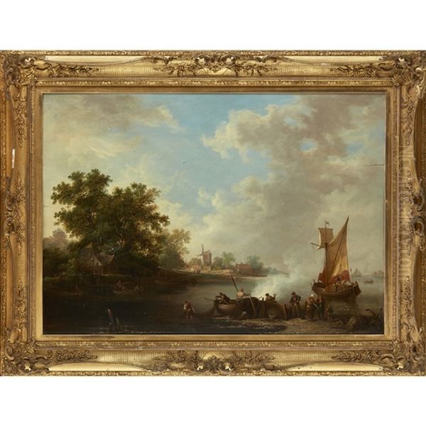View On The Banks Of The Thames - view 1