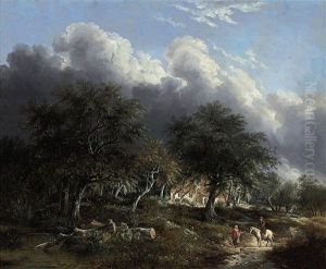 Storm Clearing In The New Forest by Edward Williams