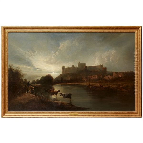 Windsor Castle By Moonlight - view 1