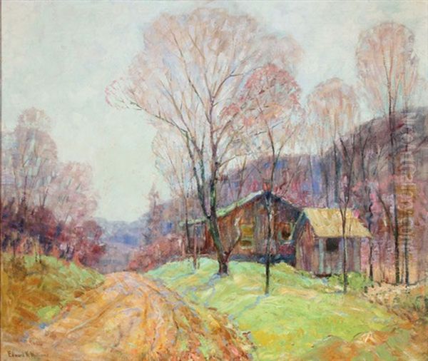 Spring Landscape- Brown County - view 1