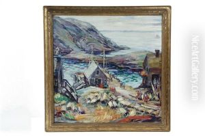 Monhegan Landing by Florence White Williams