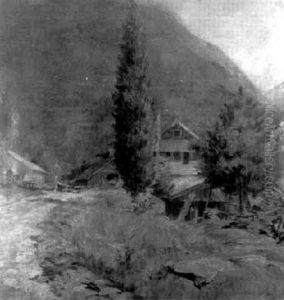 Mountain Landscape by Florence White Williams