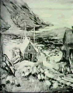 Monhegan Landing by Florence White Williams