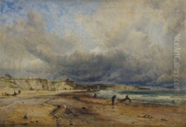 Spotties Hole, Sunderland, Tide Out - view 1