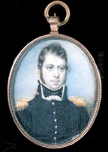 Commodore Bainbridge, Wearing Naval Uniform With Gold Epaulettes