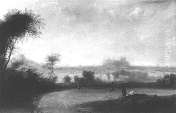 Edinburgh From Inverleath - view 1