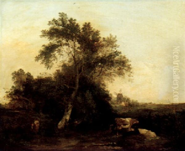 Fishing By The Pond - view 1