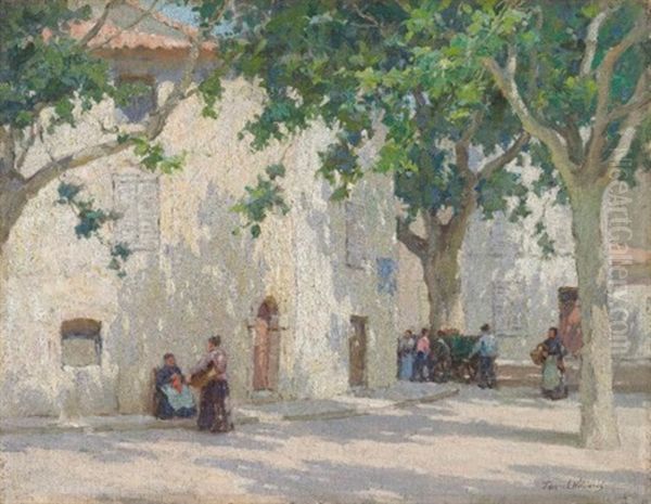 A Street Corner, Cassis, Near Marseille - view 1