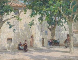 A Street Corner, Cassis, Near Marseille by Terrick John Williams