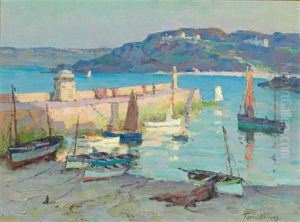 The Jetty. St. Ives. Evening by Terrick John Williams