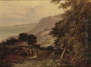 A View Over Eype Towards Golden Cap by Walter Heath Williams