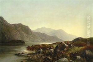 A View Of North Wales by Walter Heath Williams