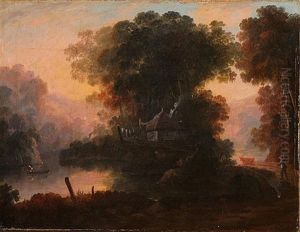 Village On The River by William Williams