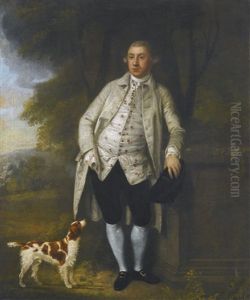 Portrait Of A Man With A Dog Portrait Of A Man With A Dog