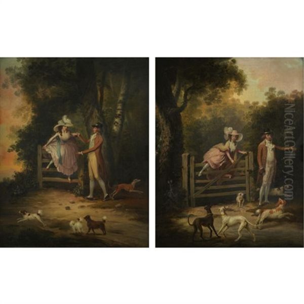Courtship And Matrimony (pair) - view 1
