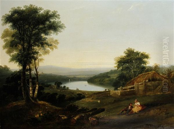 Extensive Wooded Landscape With Cottage Beyond - view 1