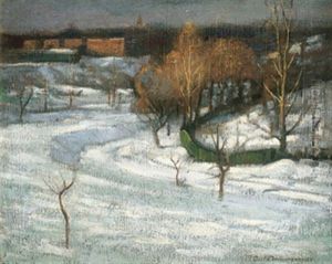 Winter Landscape by Albert Curtis Williamson