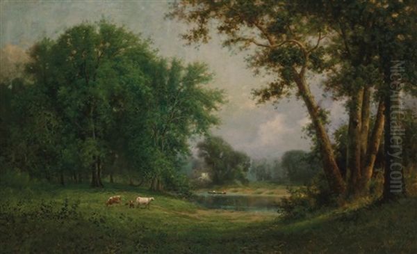 Landscape With Cows - view 1