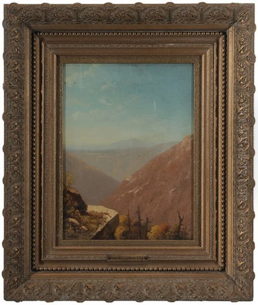 Allegheny Mountains From A Rocky Outcropping - view 1