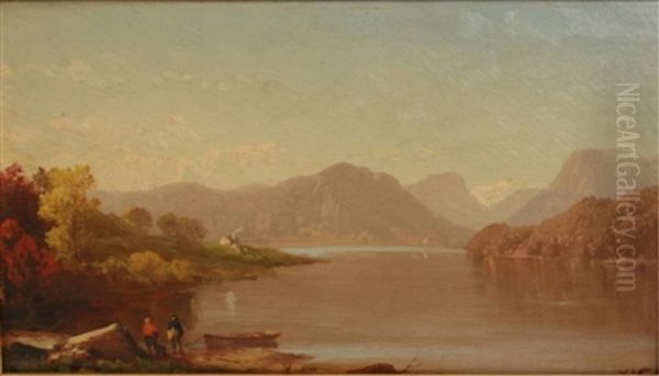 Early Autumn-lake George - view 1