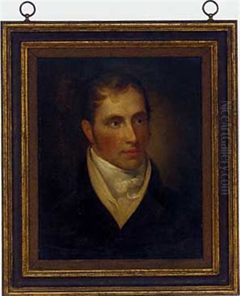 Portrait Of William Williamson In A Brown Coat - view 1