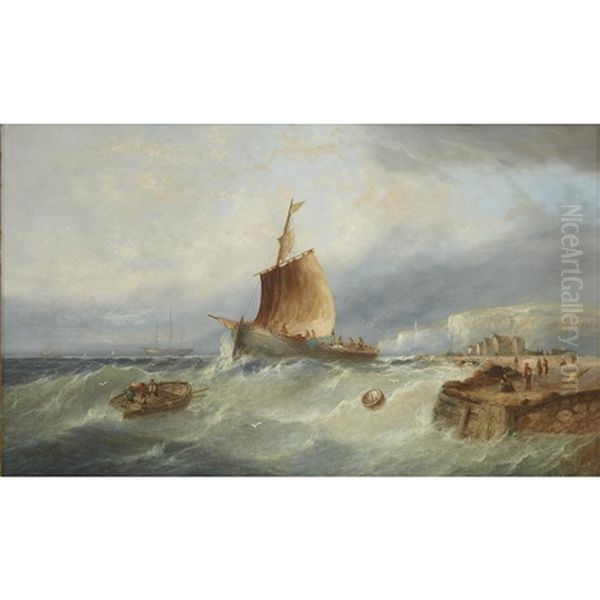 Fishing Vessels Off Ventnor, Isle Of Wight - view 1