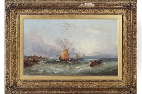 Shipping Off The Coast - view 1