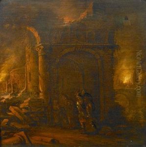 The Burning Of Troy