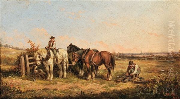 Hitching The Plow - view 1