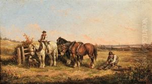Hitching The Plow by Edmund Aylburton Willis