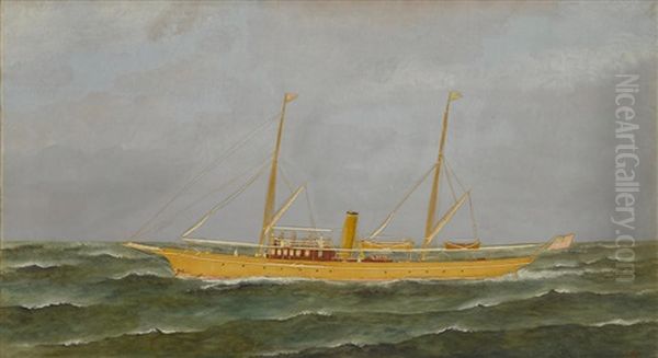 The Steam Yacht Neaira Of The American Yacht Club - view 1