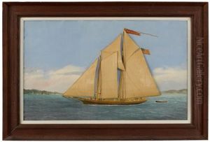 The American Pilot Schooner Albert C. Lawson by Thomas H. Willis