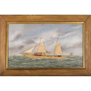 Steam-sail Racing Yacht Mayita