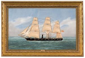 Uss Hartford by Thomas H. Willis