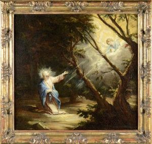 Christ On Olivet Mountain by Michael Willmann