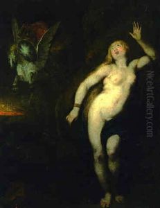 Perseus And Andromeda by Michael Willmann